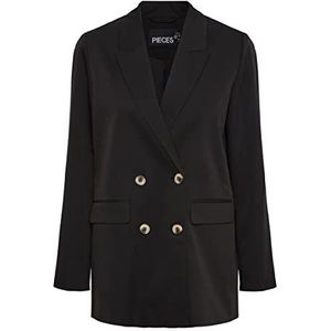 PIECES Pcthelma Ls Oversize Noos Blazer voor dames, zwart, L