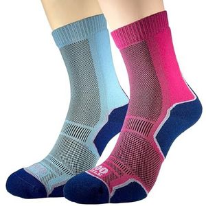 1000 Mile Unisex Twin Pack Trek Wandelsokken