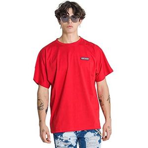 Gianni Kavanagh Red Hype Oversized Tee T-shirt voor heren, Rood, XS