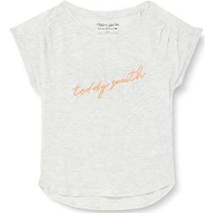Teddy Smith T- Talipa MC Jr T-shirt, wit melange, 18 jaar meisjes