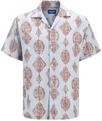 JACK&JONES - JORHYDRA NOTO SHIRT SS LN - Heren Overhemden