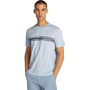 Tommy Hilfiger S/S T-shirt voor heren, Blauw, S