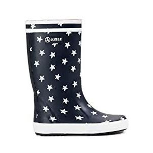 Aigle Baby Flac Theme regenlaarzen, uniseks, kinderen, Marine Ster, 27 EU