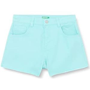 United Colors of Benetton Short 4HB5C901N Shorts, turquoise 18T, L meisjes, turquoise 18t, 140 cm