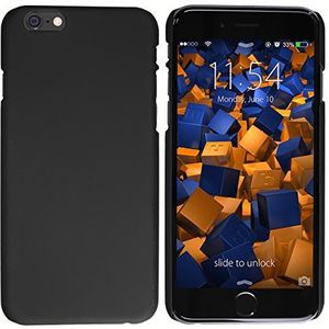 mumbi Harde schaal compatibel met iPhone 6 / 6s mobiele telefoon hard case telefoonhoes, zwart