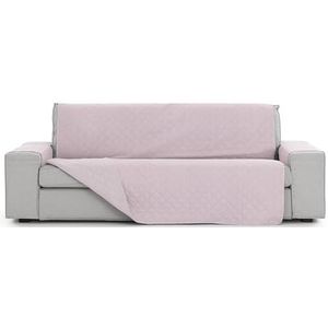 Eysa Set van 2 bi-elastische stoelhoezen met rugleuning, wit, design Harlem