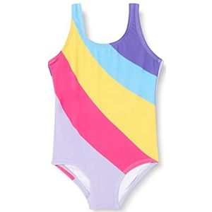 NAME IT Baby Girls NMFZIMMI Swimsuit badpak, Pink Yarrow, 74/80, roze yarrow, 74/80 cm