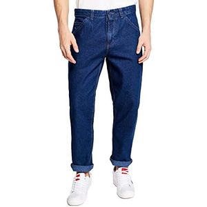 Springfield Jeans Comfort Bi-Stretch Heren Jeans, marineblauw, 34W Regular