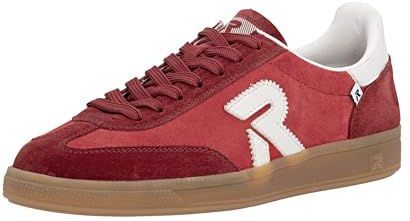 Rieker - Sport Sneakers Laag - Rood - Donkerrood - Wit