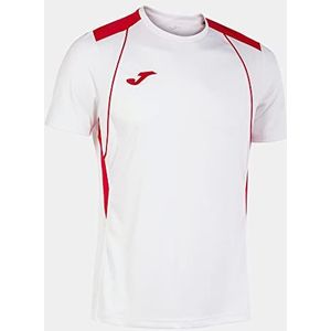 Championship VII T-shirt met korte mouwen, wit, rood