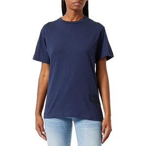 Replay Dames T-shirt, 908 Donkerblauw, M