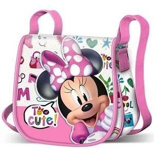 Minnie Mouse Too Cute-Mini Muffin schoudertas, roze, 16,5 x 16,5 cm, roze, Eén maat, Mini Muffin Schoudertas Te Schattig
