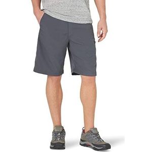 Wrangler Authentics Performance Elastische broek voor heren, functionele shorts aan de zijkant, carboniet, 28