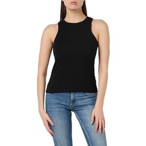 Koton Dames crop tanktop dikke strappy vierkante hals, Rood (401), XXL