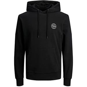 JACK&JONES PLUS JJESHARK Sweat Hood NOOS PS, zwart, 3XL