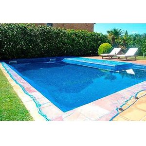 Fun & Go 81035 Leaf Pool Cover, meerkleurig, 5 x 5 m