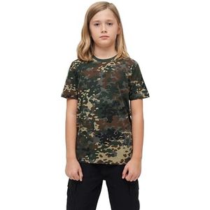 Brandit - Basic Kinder T-shirt - Kids 122 - Groen