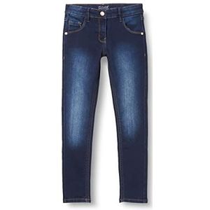 MINYMO Power Stretch Slim Fit Jeans voor meisjes, donkerblauw (dark blue denim), 86 cm