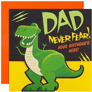 Hallmark Verjaardagskaart voor papa - Disney Pixar Toy Story Rex Design