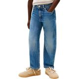 Tommy Hilfiger Relaxed gewassen medium jeans voor jongens KB0KB10341 Los, Denim (Denim Medium Soft), 3 jaar, Denim (Denim Medium Zacht), 3 jaar