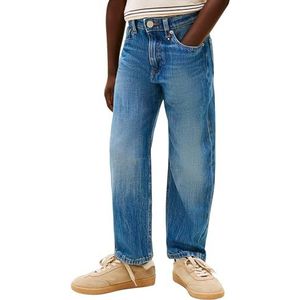 Tommy Hilfiger Relaxed gewassen medium jeans voor jongens KB0KB10341 Los, Denim (Denim Medium Soft), 3 jaar, Denim (Denim Medium Zacht), 3 jaar