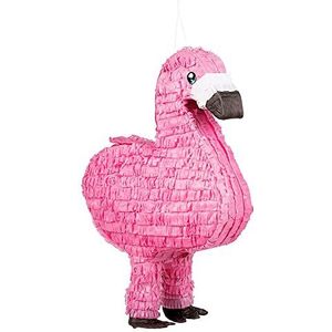 Boland 30921 Pinata Flamingo, 55 x 39 cm, klap pinata, vogel zonder vulling, decoratie, verjaardag, thema, feestspel, kinderen, plezier