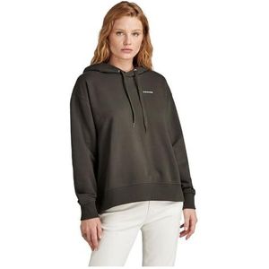 G-Star RAW Graphic Core Hooded Sweatshirt, grijs (Asfalt D23359-a613-995), L
