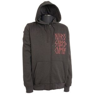 Nitro Heren Zip Hooded Sweatshirt Black Magik ZHD