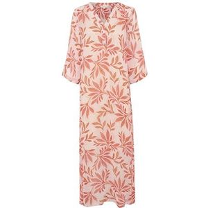 Part Two BeritPW Damesjurk, regular fit, lange jurk, Potpourri Delicate Leaf, 42