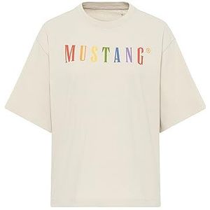 MUSTANG Dames Style Audrey C Pride T-shirt, Moonstruck 2081, L, moonstruck 2081, L