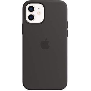 Apple Siliconenhoesje met MagSafe (voor iPhone 12 | iPhone 12 Pro) - Zwart