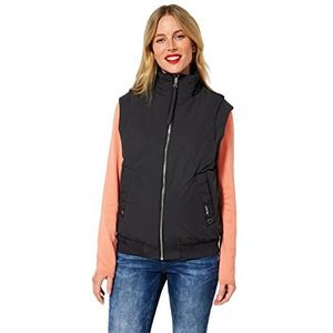 Street One dames omkeerbaar vest, zwart, 42