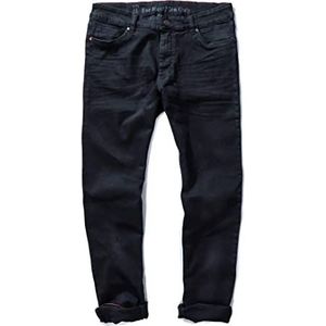 JP 1880 Heren Jeans Flexnamic Broek, zwart, 46W / 32L