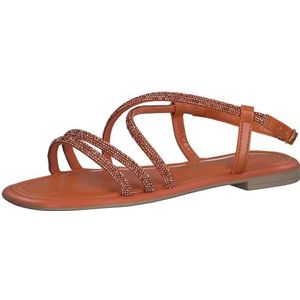 Marco Tozzi Dames 2-2-28139-20 sandalen, ORANGE Comb, 41 EU, Oranje Kam, 41 EU