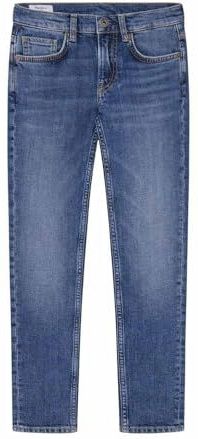 Jeans - Blauw - Katoen - Taps Toelopende Pasvorm - 5-Pocket Styling - Duurzaam
