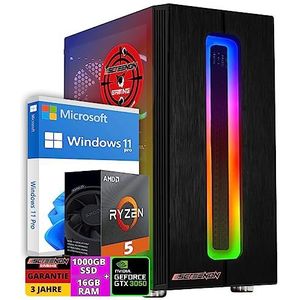 ScreenON - Ryzen 5 5600G - 1TB M.2 - RTX 3050 - GamePC.A40122 - WiFi