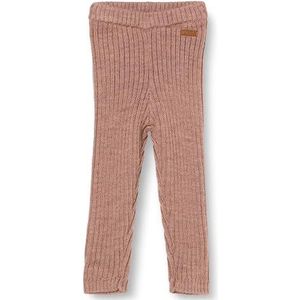 Bestseller A/S NMFWRISS Wool Knit XXIII Leggings, voor baby's, maat 86, Antler, 86 cm