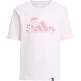 adidas - LK ANIME T - T-shirt - Clear Pink - Regular Fit - 100% Katoen