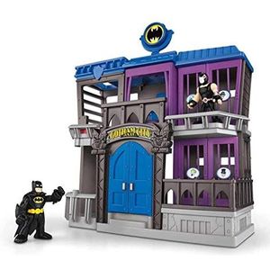 Fisher-Price Imaginext DC Supervrienden Speelset van Gotham City Gevangenis met Batman en Bane voor kinderen van 3 - 8 jaar