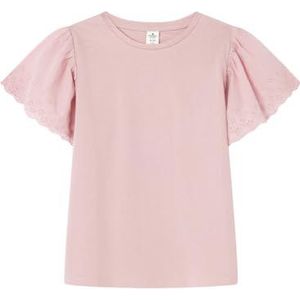 SPRINGFIELD Polo CTA MC Basica ruches voor meisjes, Lichtroze, 6 años