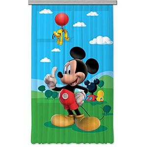 AG Design Disney Mickey Mouse polyester gordijnen kinderkamer 140 x 245 cm gordijnen 1 deel | FCSXL 7141