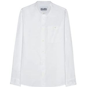 Seidensticker Regular fit shirt met lange mouwen, wit, S
