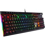 Redragon K580 VATA - Mechanisch Gaming Toetsenbord - RGB LED Backlit - Bruine Schakelaars - 104 Toetsen - Anti-Ghosting