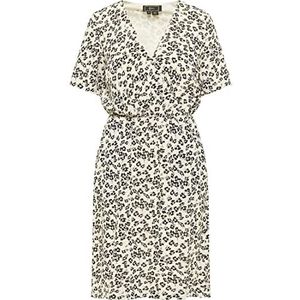 Sookie Damesjurk 19222816-SO01, wit zwart, S, Jurk, S