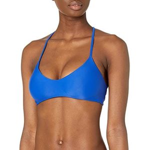 Body Glove Dames Smoothies Alani Solid Strappy Back Halter Bikini Top Badpak, Nachtleven, M