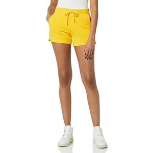 Amazon Essentials Dames Fleece Short, Gouden Geel, XS