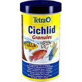 Tetra Cichlid Granules, Hoofdvoermix voor Middelgrote Cichliden, 2 Verschillende Korrels, 500 Ml