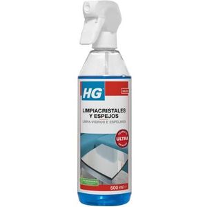 HG Speciale glazen en spiegels, streepvrije glasreiniger, verwijdert effectief vet en vuil van ramen en andere oppervlakken (500 ml) - 142050109