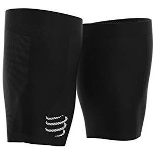 Compressport - Under Control Quad - Dijbeen-mouw - Zwart - T4
