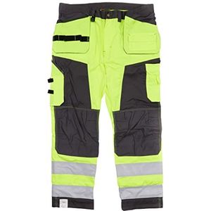 Blaklader 156818113396C60 Handwerker werkbroek, High Vis geel/middengrijs, maat C60